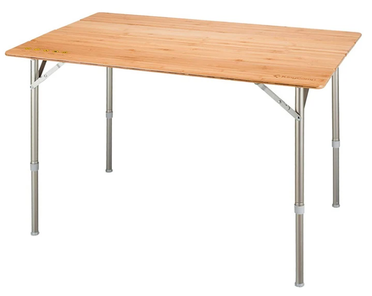 竹製テーブル